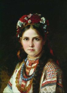 Рачков Н.Е., Девушка-украинка