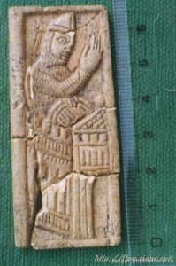 Воин на костяной пластине 11 века, Галицко-Волынское княжество